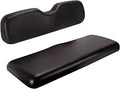 10L0L Universal Golf Cart Rear Seat Replacement Cushions Black