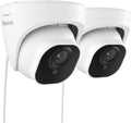 REOLINK 5MP PoE Security Camera RLC-520A (Pack of 2) - Clear 5MP