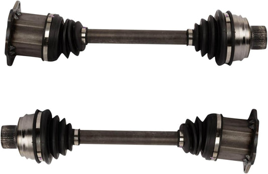 TRQ Front CV Axle Shaft Assembly Set for Audi A4 A5 Quattro