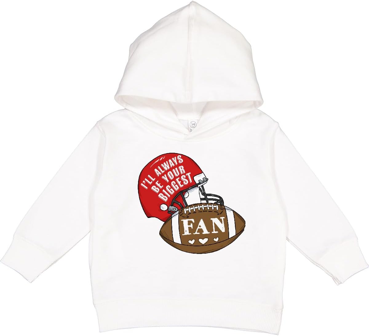 Football Fan Toddler Hoodie