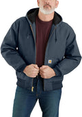 Carhartt Men's J140 Loose Fit Duck Insulated Flannel-Lined Active Jac