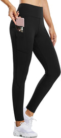 fleece lined leggings women - Warm, Water Resistant Winter Tights