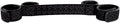 Sinful Soft Spreader Bar Black - Comfortable Bondage Restraint