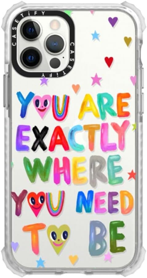 CASETiFY Ultra Impact Case for iPhone 12 Pro - Clear Frost