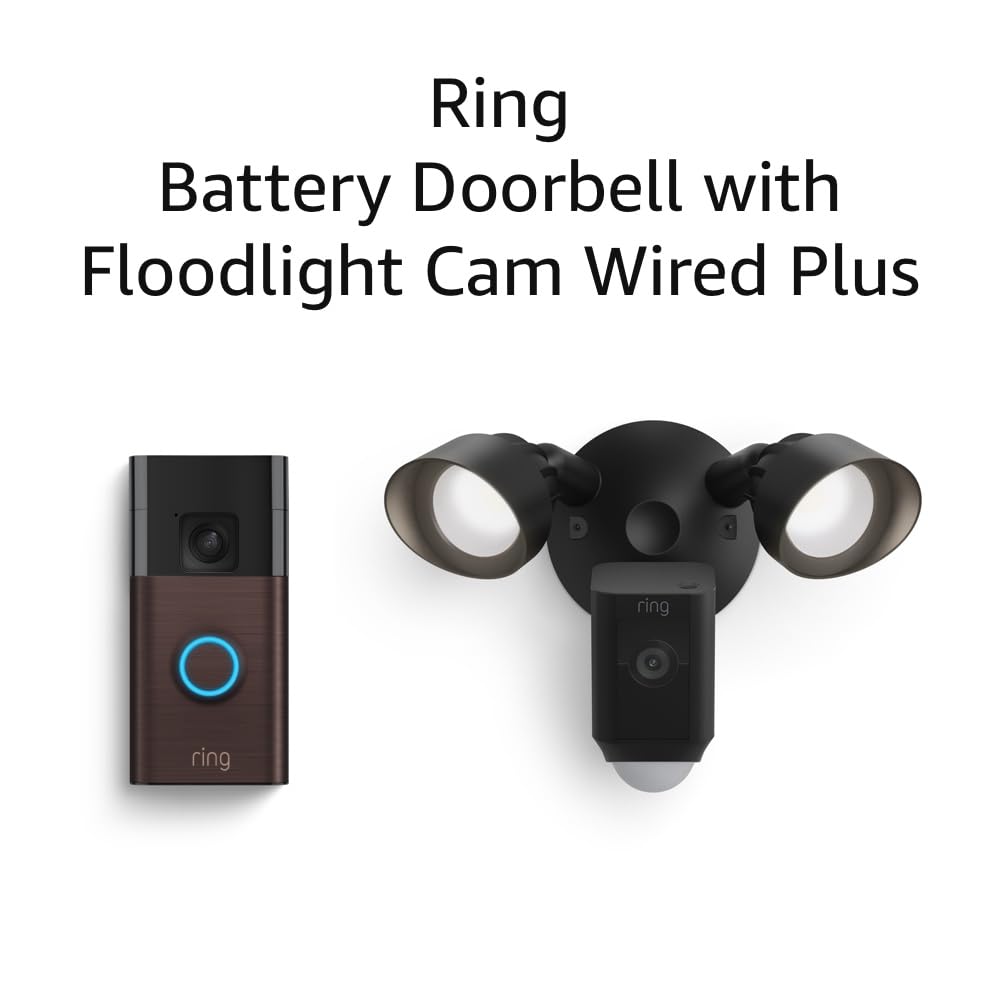 Ultimate Home Security Combo: Ring Doorbell + Floodlight Cam
