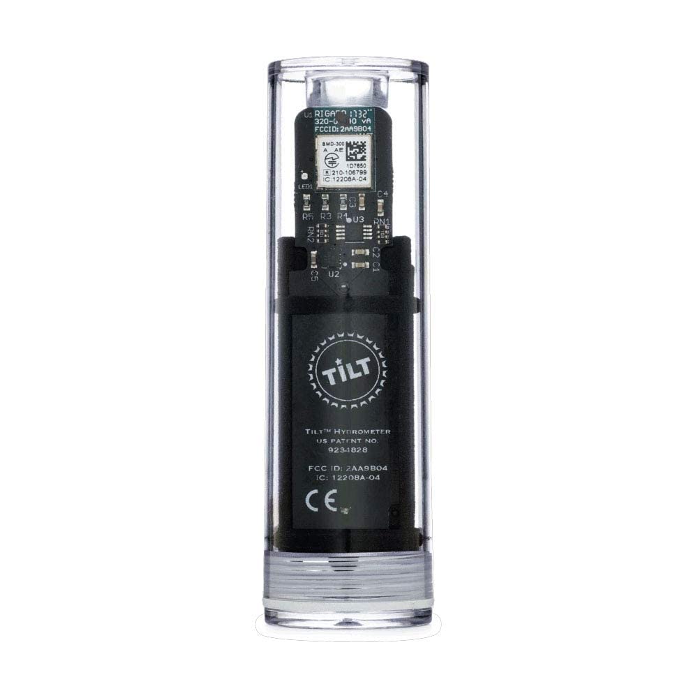 Tilt Wireless Black Hydrometer for Precision Brewing Control