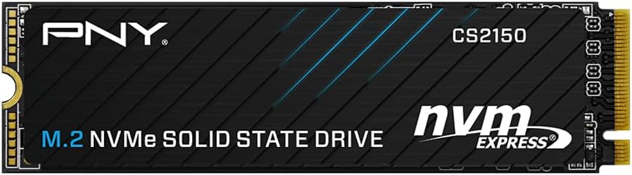 PNY CS2150 2TB Gen5 PCIe NVMe M.2 SSD for Gaming and More