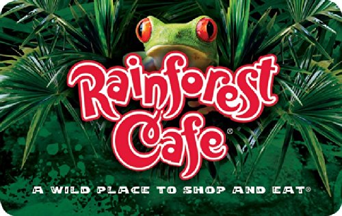 Rainforest Cafe Gift Card for Food and Merchandise Delight