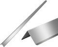 Stainless Steel Wall Corner Guard 2 x 2 x 48 in 10 Pcs - Durable