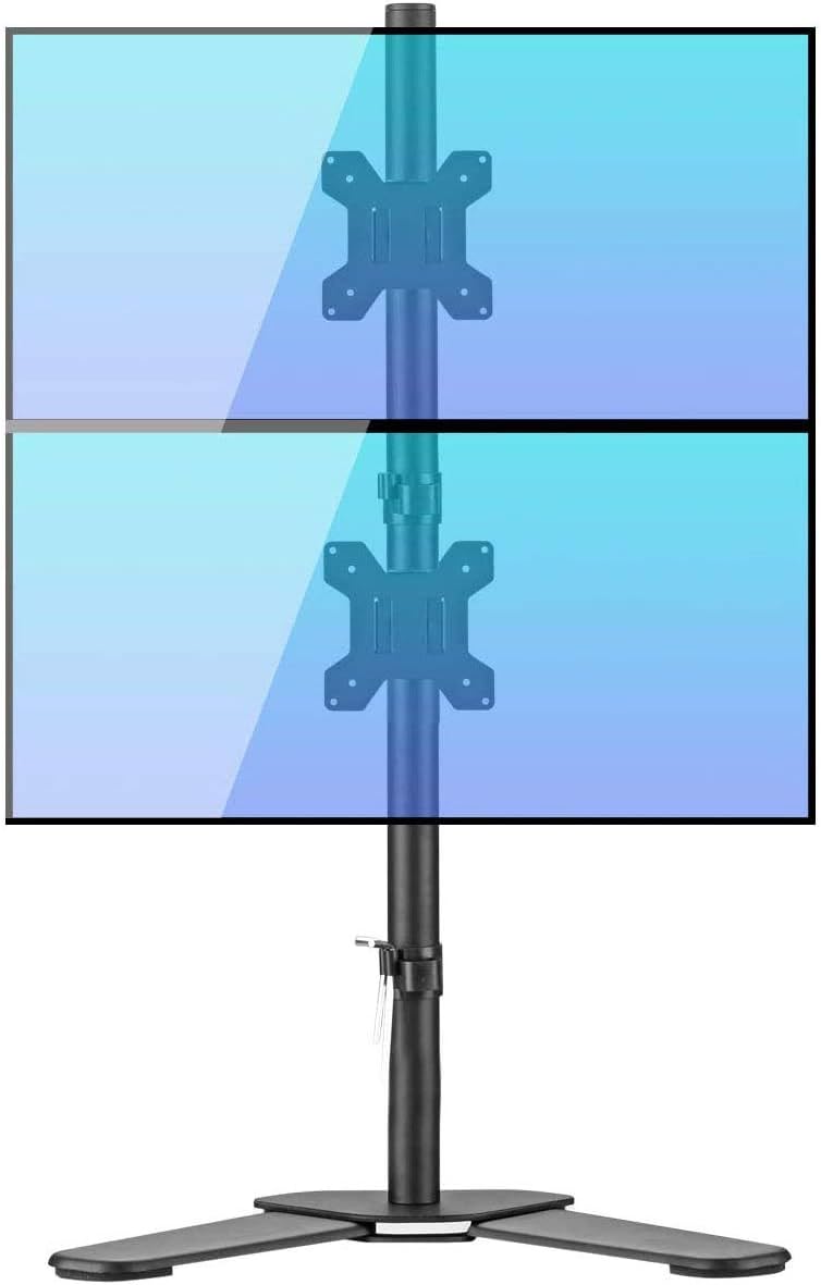 Bracwiser Dual Monitor Stand for 32in Screens Free Stand