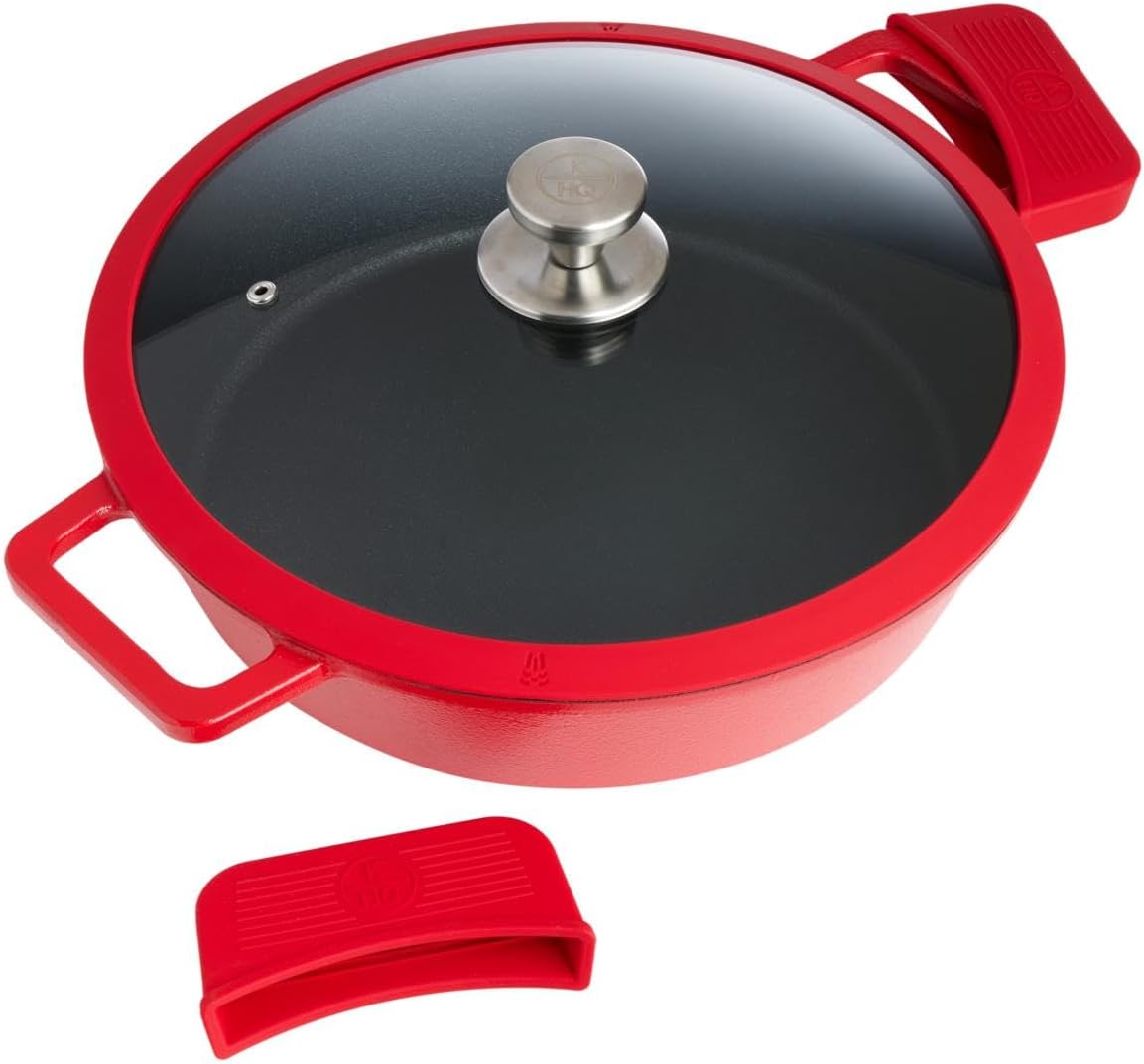 Kitchen HQ 4.5-Quart Cast Iron Nonstick Braiser Review