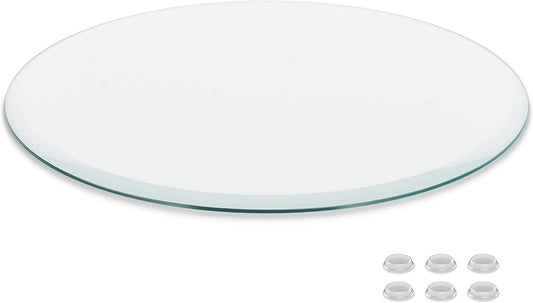 18 Inch Round Glass Table Top Protector for Dining and Coffee Tables