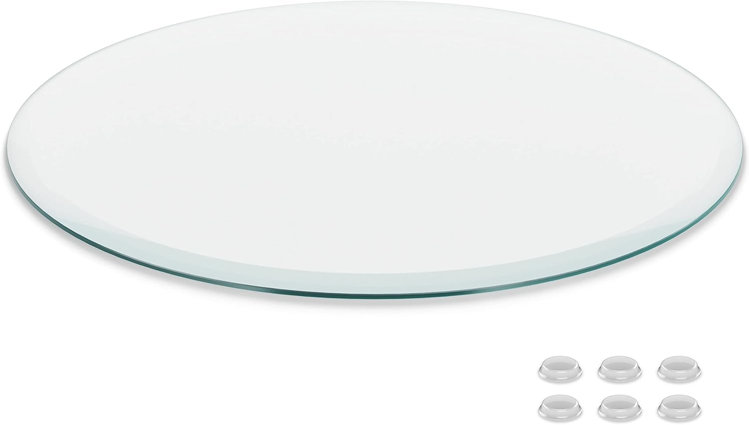42 Inch Round Glass Table Top Protector for Dining & Coffee Tables