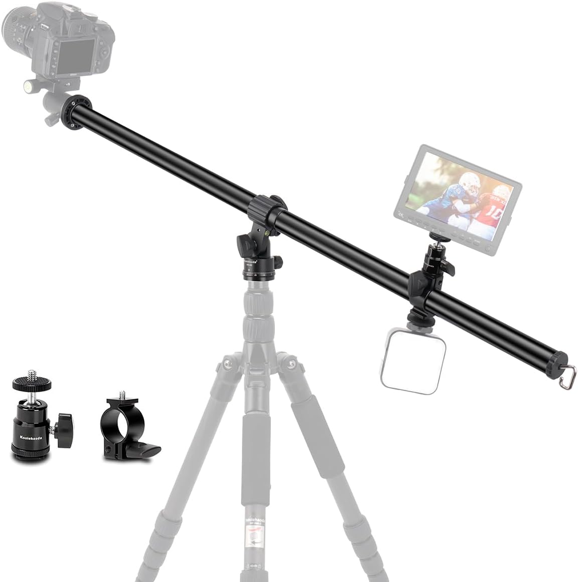 Koolehaoda 33in Tripod Extension Arm for Overhead Photography