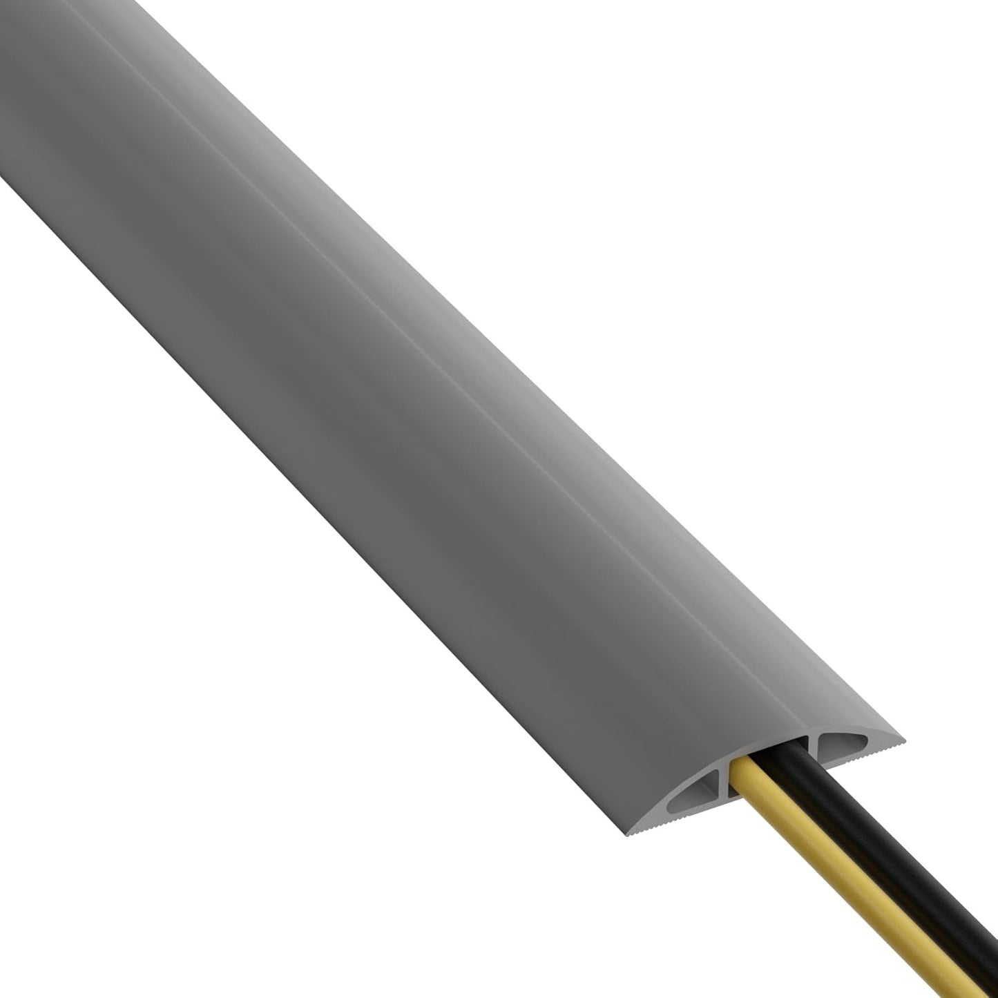 D-Line 30ft Floor Cord Cover for Safe Cable Management Solutions