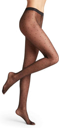 FALKE Women's Dot Tights Ultra Sheer 15 Denier - Polka Dot Hosiery