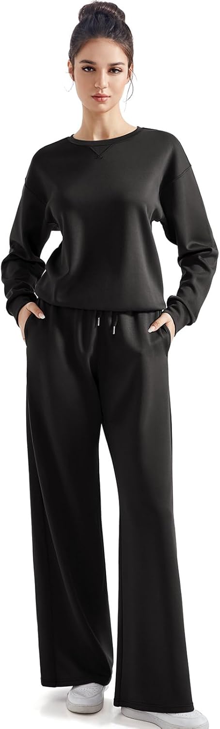 SUUKSESS Women Modal Fall 2 Piece Outfits for Cozy Comfort