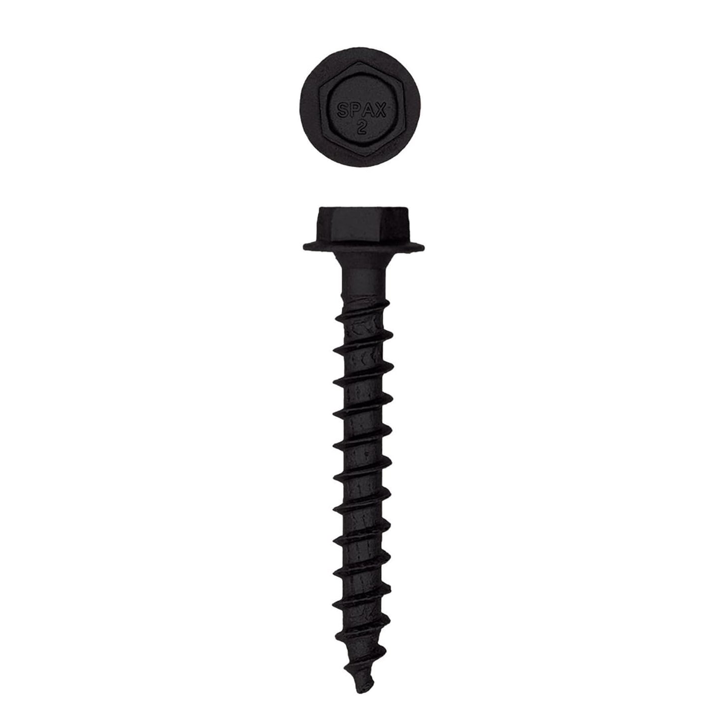 SPAX 1/4in x 2in Exterior Hex Head Structural Wood Lag Screws