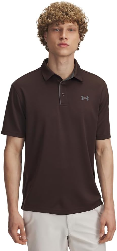Under Armour Men's Tech Golf Polo - Soft, Light & Breathable