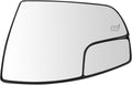 TRQ Driver Side Power Heated Mirror Glass Compatible with 2013-2018