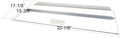 Glass Canopy Single Piece for Aquariums Without Center Braces - 36in x