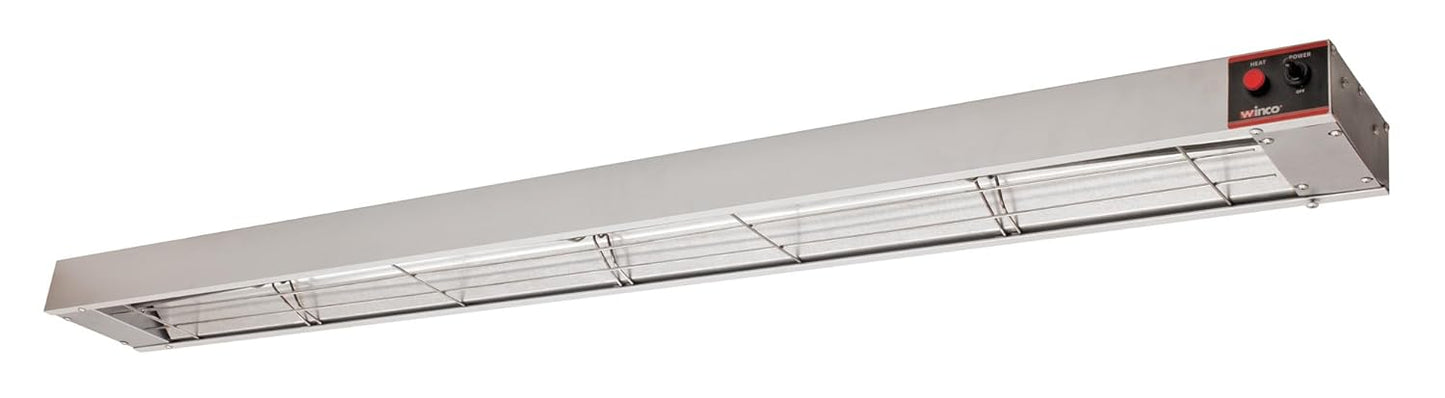 Winco 60-Inch Electric Food Warmer, Infrared Heater, Commercial Grade