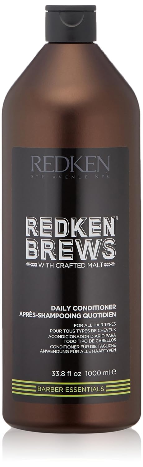Redken Brews Daily Conditioner for Men - Moisturizes and Strengthens