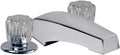 Mobile Home and RV 2-Handle Garden Tub Faucet - Chrome upgrade