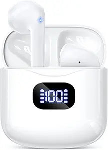 KTGEE Wireless Earbuds with 40Hrs Playtime and IPX5 Waterproof