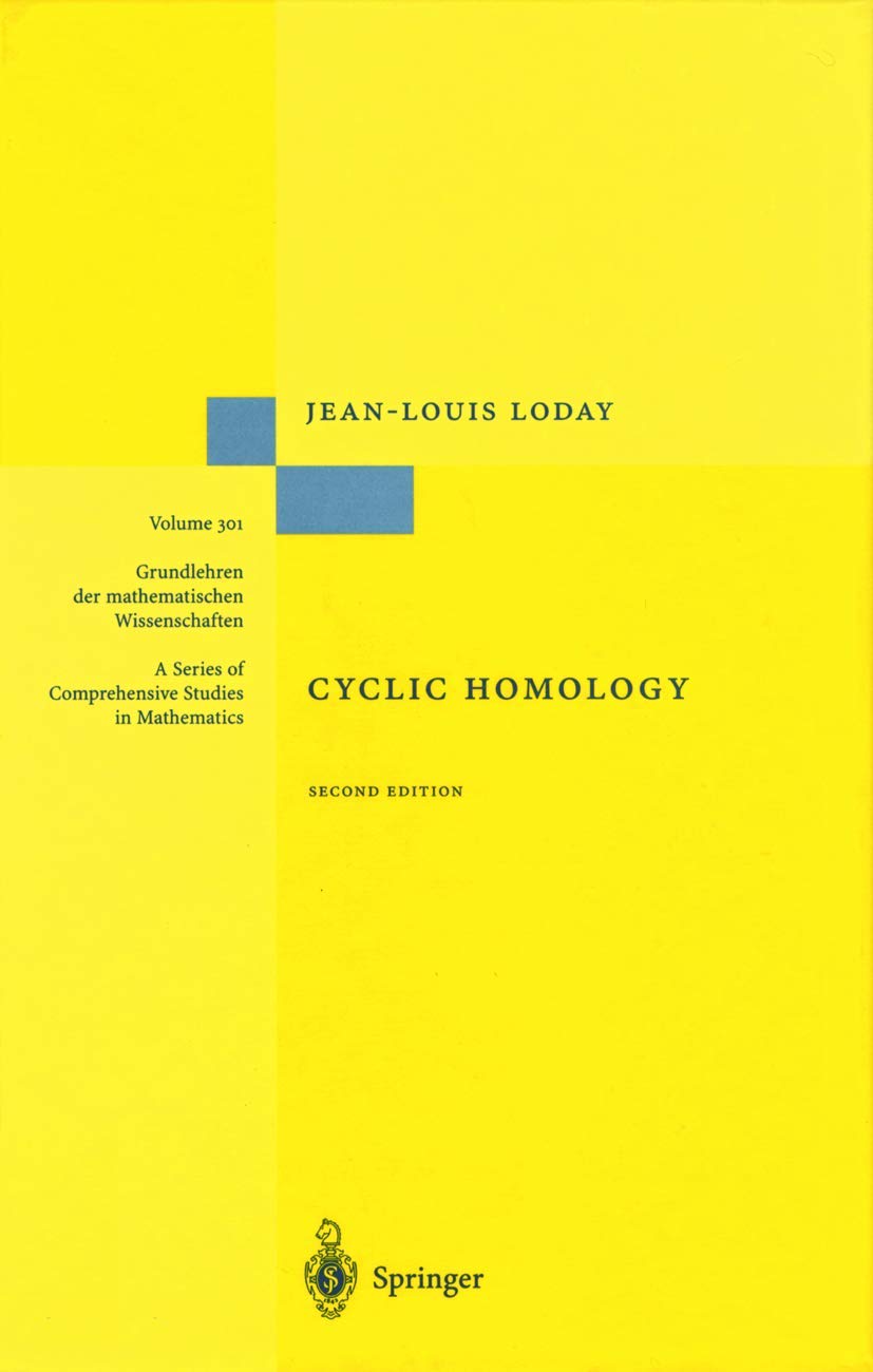 Cyclic Homology by Jean-Louis Loday - A Comprehensive Guide