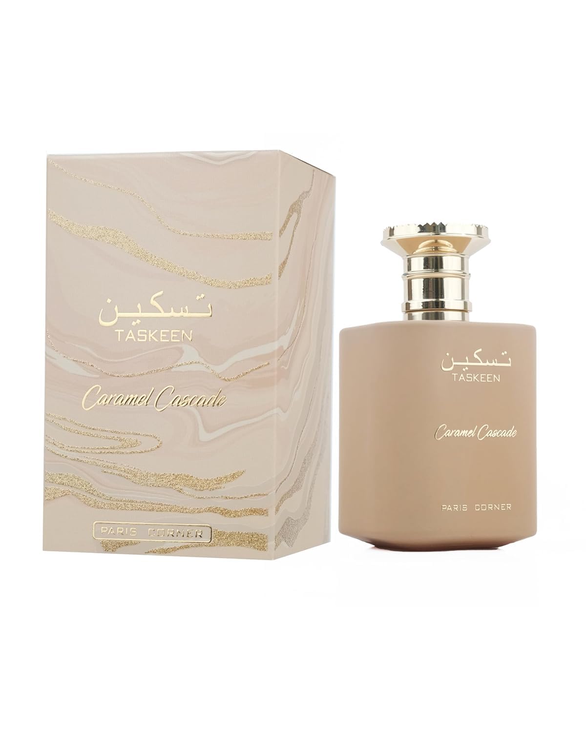 Taskeen Caramel Cascade EDP - Sweet Elegance for Everyone