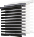Cordless Zebra Blinds for Windows Pull Down Roller Shades - Light