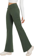 Fleece Lined Women's Flare Hiking Pants - Water Resistant Warm