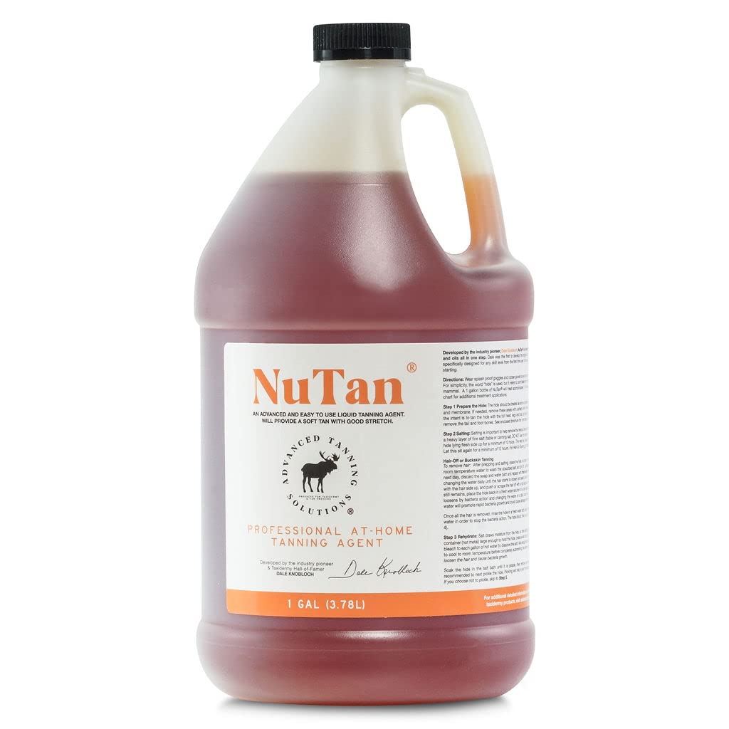 NuTan 1 Gallon Tanning Formula for Deer, Moose, and More