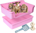 Extra Large Rabbit Litter Box - Bumbox Deluxe Training Cage 21.45 in