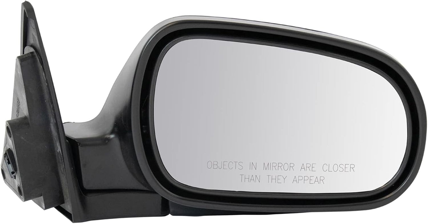 TRQ Right Mirror Power Passenger Side for 1990-1993 Honda Accord