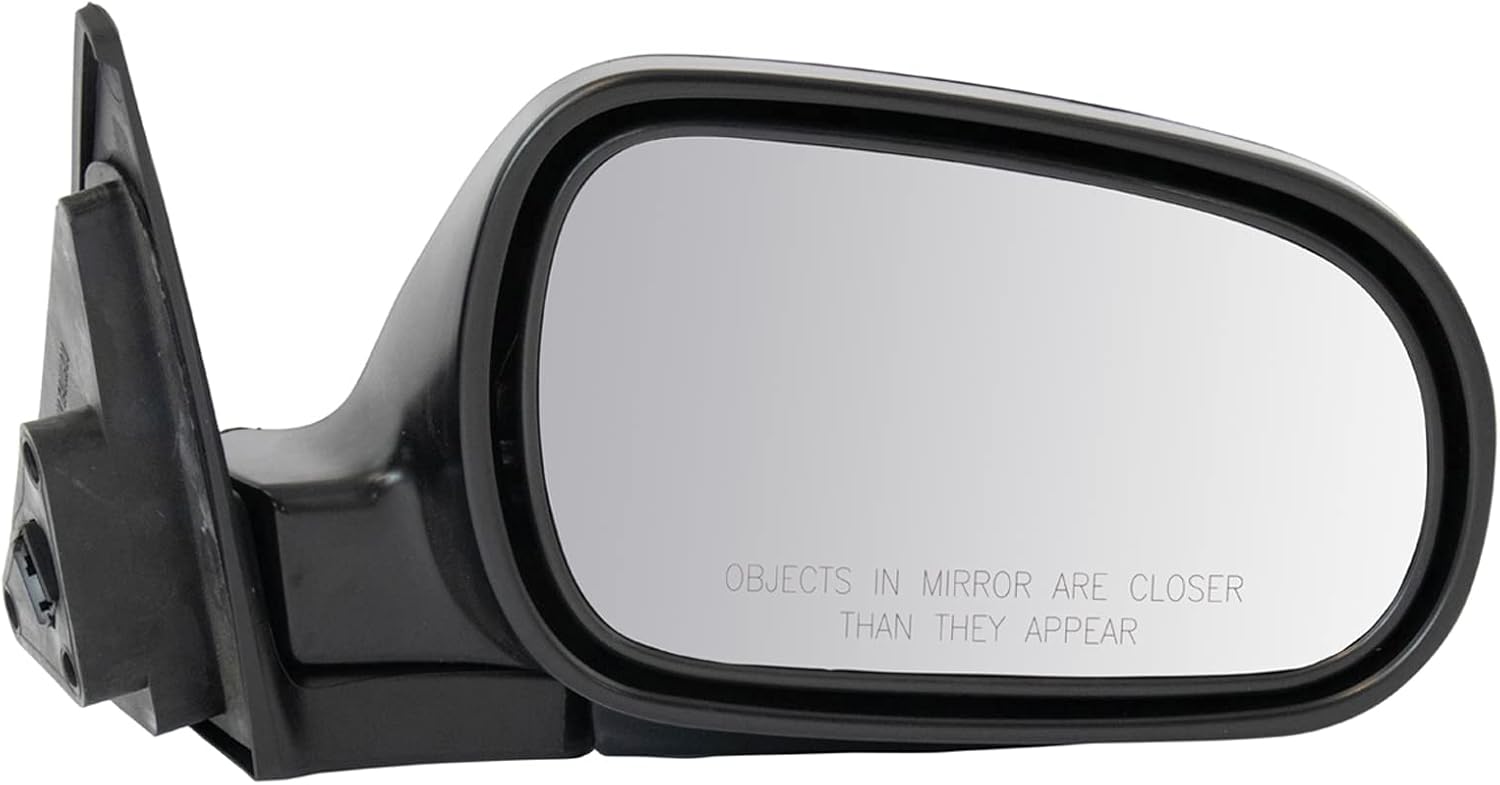 TRQ Right Mirror Power Passenger Side for 1990-1993 Honda Accord