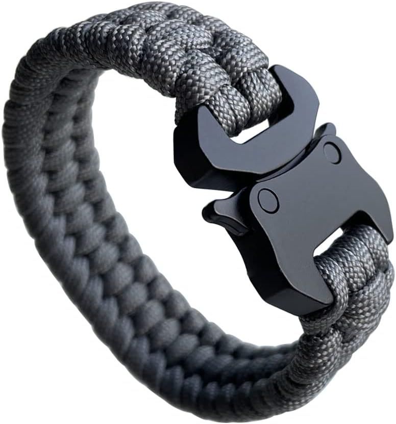 Survival Bracelet with Trilobite Weave ~ SU LIFE