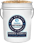 40 lbs Bucket of Crushed Seashells 12-1 in Size - Durable Landscaping