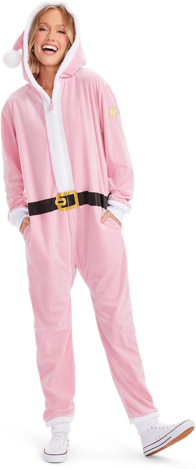 Tipsy Elves Christmas Onesies for Adults - Comfy Holiday Jumpsuits