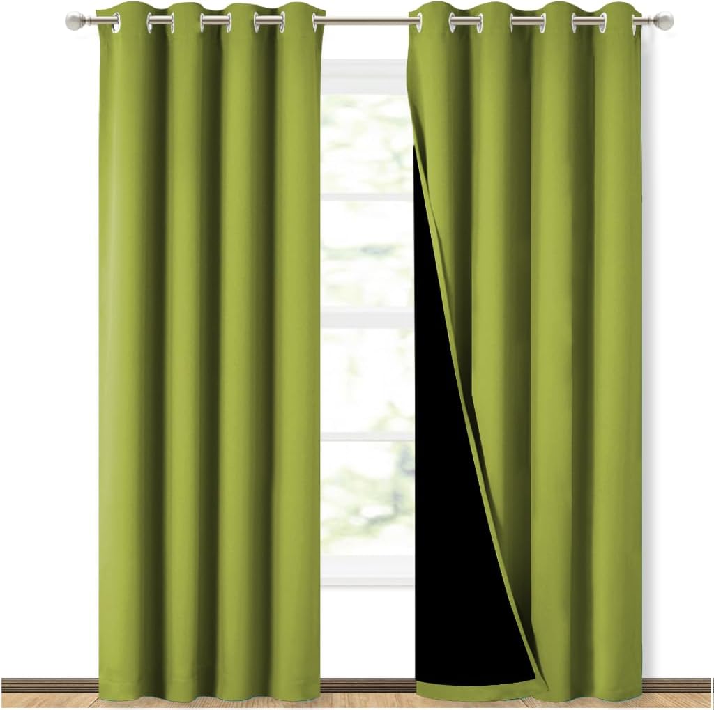 NICETOWN 100% Blackout Curtains for Energy Efficiency & Comfort