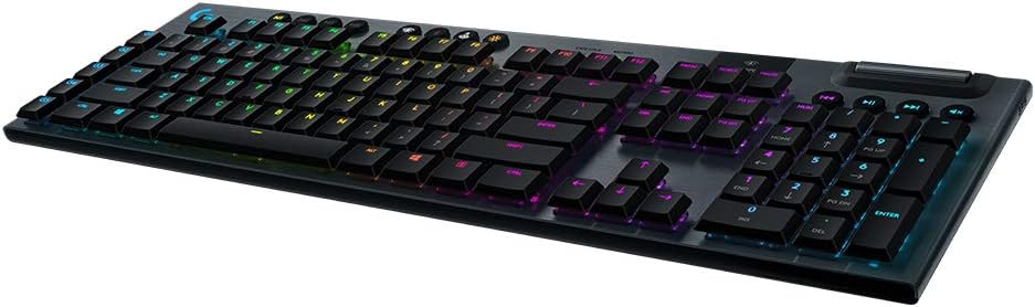 Logitech G915: Low Profile GL Clicky - Wireless Gaming Keyboard