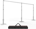 EMART Backdrop Stand Heavy Duty 10ftx20ft - Adjustable Pipe and Drape