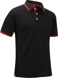 V VALANCH Mens Golf Polo Shirts for Comfort and Style
