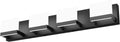 Tipace 4 Lights Modern Black Vanity Light Up and Down LED - Bright
