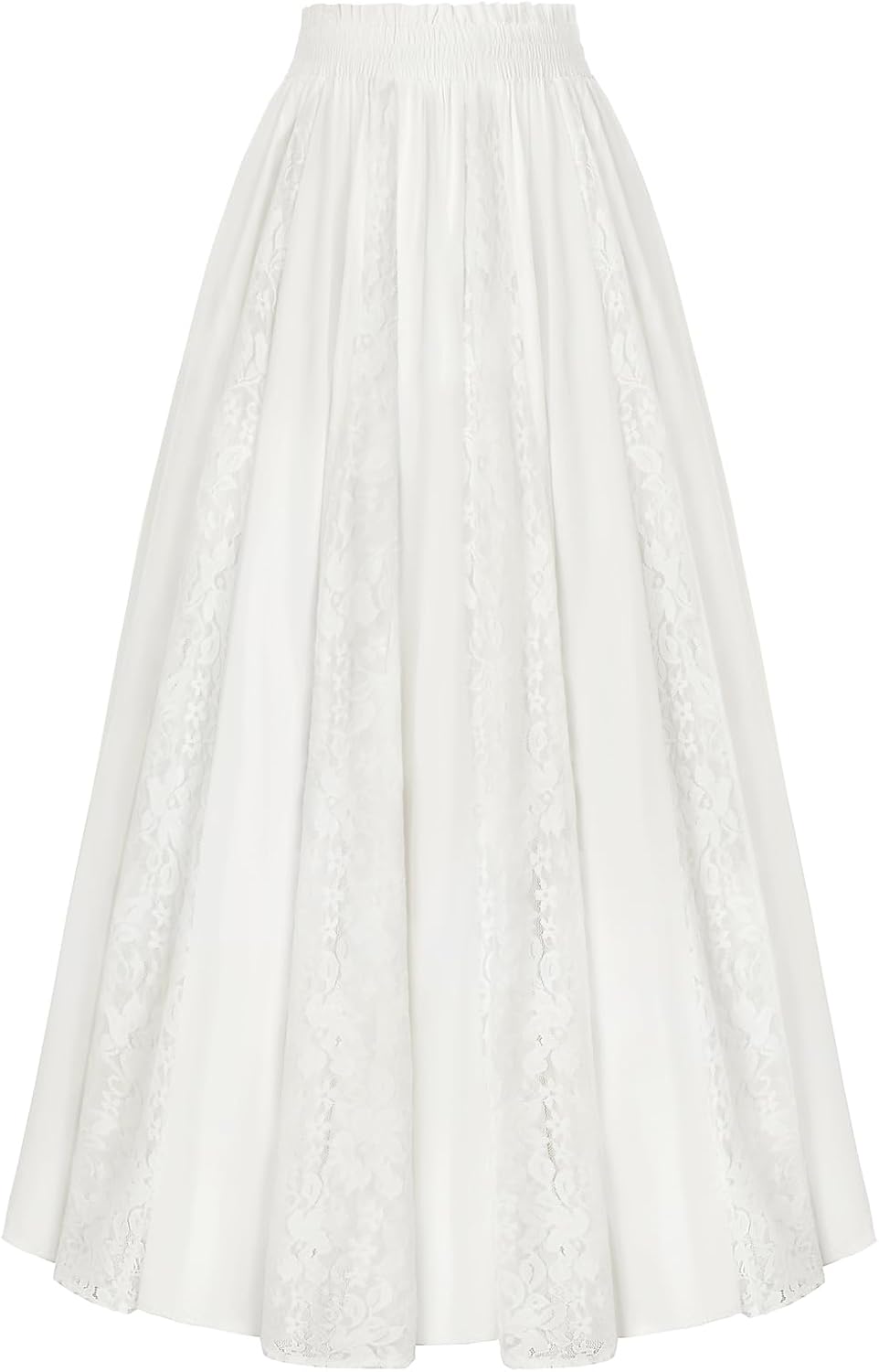 Scarlet Darkness Maxi Skirt for Women with Elegant Lace Design
