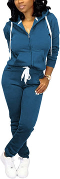 Nimsruc Jogging Suits for Women 2 Piece Casual - Polyester Stretch