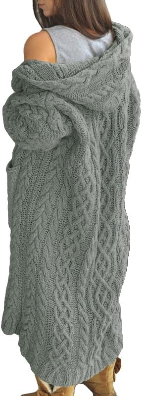 NIUBIA Womens Casual Long Sleeve Open Cardigan for All Occasions