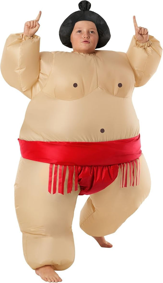 Inflatable Sumo Wrestler Costume for Kids - Hilarious Fun