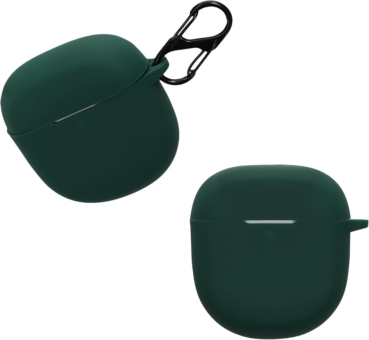 Dark Green Silicone Bose Earbud Case Holder